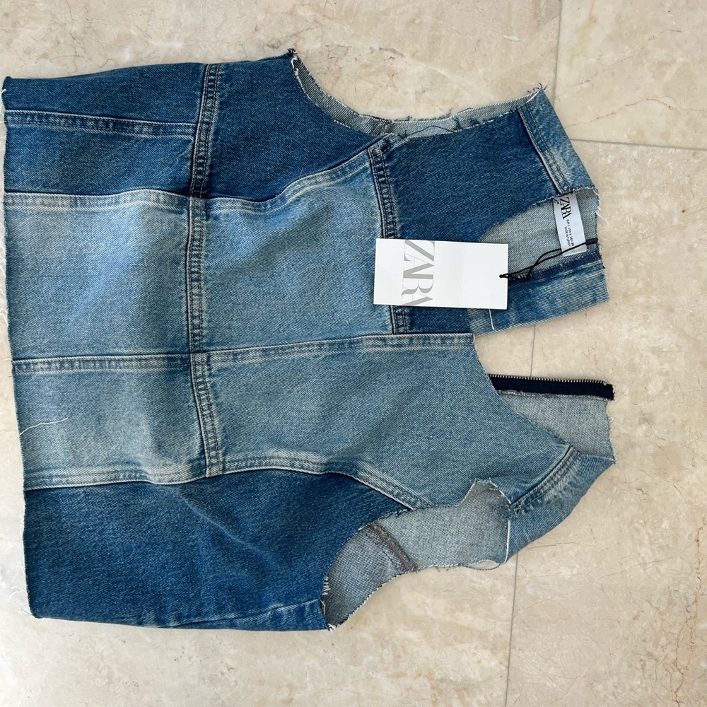 Zara top Jean